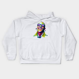 Little Stevie in WPAP. Kids Hoodie